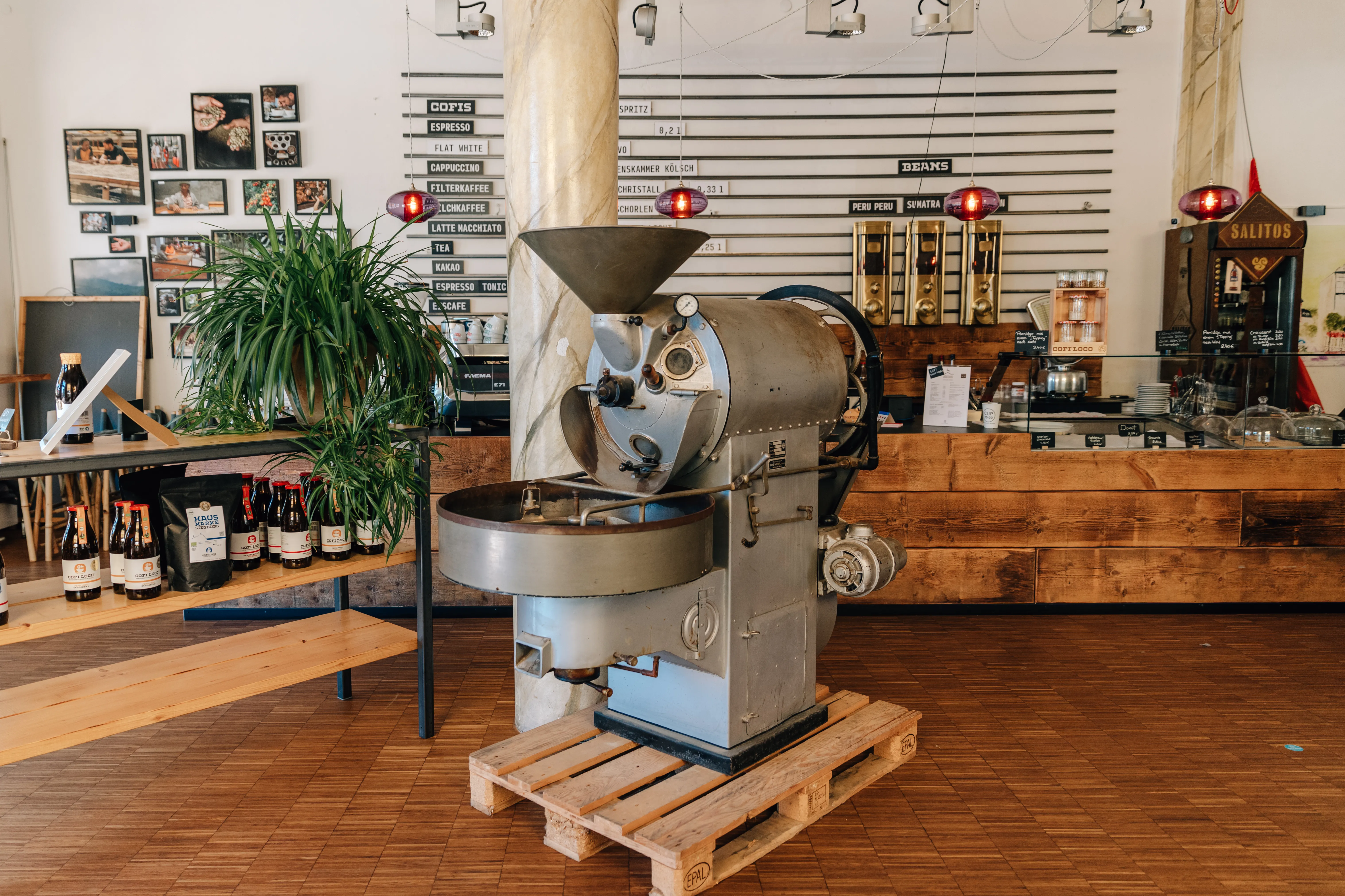 Alte Kaffeemaschiene 